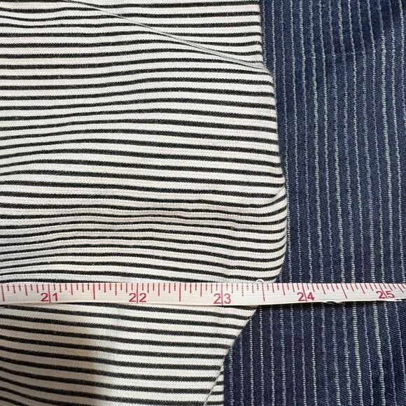 Talbots Blazer 16P Petite Striped Career Jacket Nautical Stretch Lined Classic - Picture 6 of 7